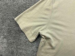 Kirkland Signature Shirt Mens 2XL Beige Pima Cotton Crew Neck Tagless Basic