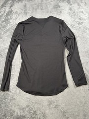 JMIERR Shirt Mens Small Gray Long Sleeve Henley Lightweight Stretch Tee