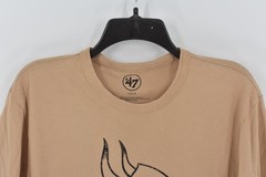 Men’s ’47 Minnesota Vikings Imprint T-Shirt in Dusted Khaki Size Large