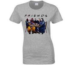 Stephen King Friends Funny Horror Fan Parody T Shirt