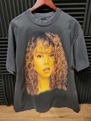 MARIAH CAREY ON SHAKA HEAVYWEIGHT GARMET DYED T SHIRT