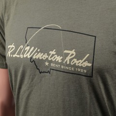 R.L. Winston Montana T Shirt – Olive – FREE SHIPPING