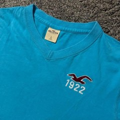 Hollister-co Men’s Blue T-shirt