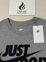 Nike Sportwear Just Do It Graphic T-Shirt Dark Grey Heather Men’s L AR5006-063