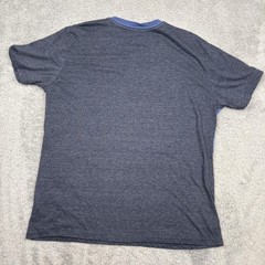 Red Camel Shirt Mens XL Gray Blue Colorblock Crew Neck Casual Soft Tee
