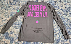 Lady Gaga Chromatica Rain On Me Long Sleeve Shirt Size Large Official Merch LG6