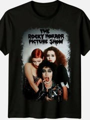 Men’S Rocky Horror Show Vintage 1975 Official Movie Graphic T-Shirt – Iconic Cha
