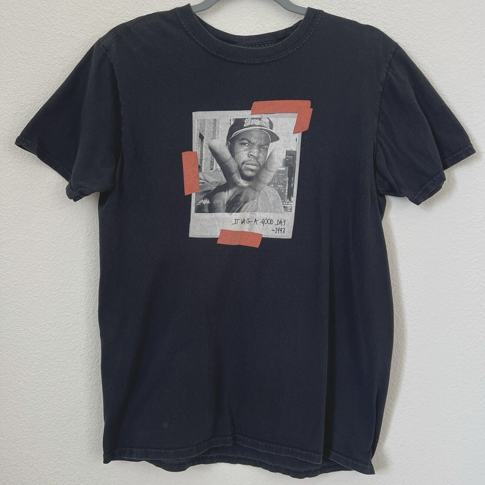 Ice Cube Graphic Shirt “It was a good day” Adult Size M Short sleeve Rap Retro
