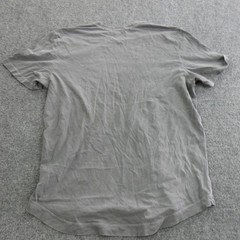 Buck Mason Shirt Mens Large Gray Short Sleeve Crewneck Tee Made USA Casual Top