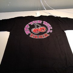Vans Men’s Cherry Short Sleeve T-Shirt Black M
