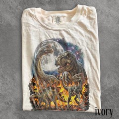 Vintage Dinosaur Comfort Tee Prehistoric Animal Graphic Fossil