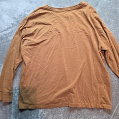 Lee Shirt Mens XL Brown Long Sleeve Pocket Tagless Premium Select Jersey Tee