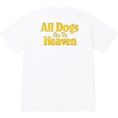 Supreme All Dogs Go To Heaven Tee White