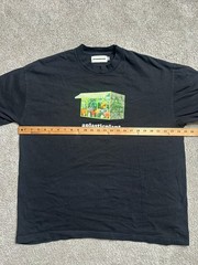 Aplasticplant Shirt Mens XL BLACK Environmentalist Green House A Plastic Plant