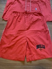 Rare Deadstock Vintage 80s Chicago Bulls 2 Piece Shirt And Shorts