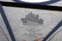 Men’s Hybrid Promotions Boston Tank Grey Heather Blue Trim Red/White Stars SM