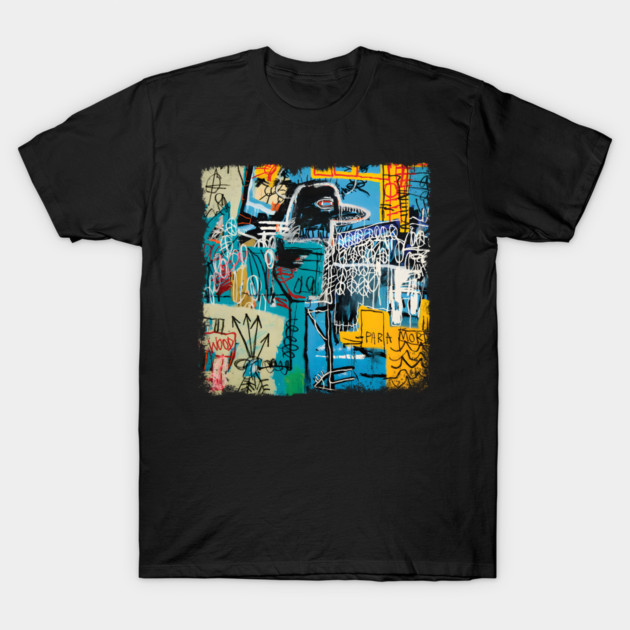 Retro Indie Rock Revival T-Shirt Vintage Abstract Art Graphic Tee Music Apparel