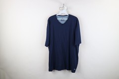 Tommy Bahama Relax Mens XL Faded Soft Touch Supima Cotton V-Neck T-Shirt Blue