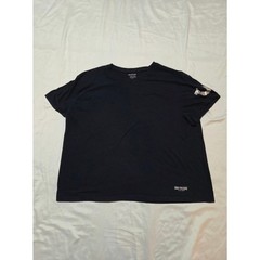 True Religion Black Short Sleeve Tee with Metallic Accent size XL