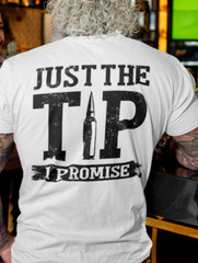 Mens Pro Gun 2nd Amendment Just The Tip Sarcastic Funny Patriotic Shirts for Men