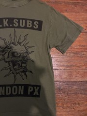 UK Subs shirt vintage Exploited GBH Damned Cock Sparrer Sham 69 Clash Germs punk