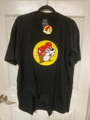 Buc-ees Main Logo Black T Shirt NWT Size Extra Large XL