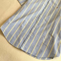 Ralph Lauren BLAKE Striped Oversized BD Shirt Short Sleeve Japan