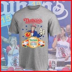 FREESHIP – HOT! Nathan’s Hot Dog Eating Contest Retro Shirt Gift For Fan S-5XL