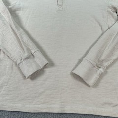 Goodthreads Sweat Shirt Mens Medium 38X25 Beige Long Sleeve Adult