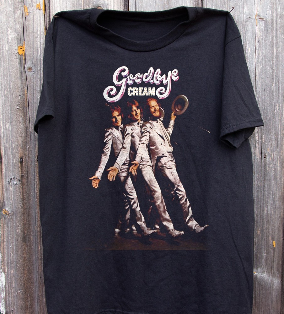Cream Goodbye Album Black Unisex T-shirt Size S-5XL