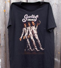 Cream Goodbye Album Black Unisex T-shirt Size S-5XL