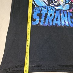 Marvel Realm Shift T-Shirt Doctor Strange Men’s Black Graphic Tee Size Medium