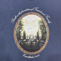 Kith Shirt Mens XL Gray Friends And Family Graphic Tee Cotton Streetwear