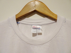 XL/2XL Vtg 90s White Blank Distressed Skate Punk Rock Single Stitch Boxy T-Shirt