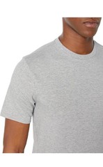 Goodthreads Mens Short-Sleeve Crewneck Cotton Grey T-Shirt Size M Free P&P