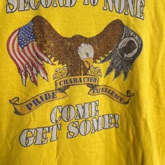 Vintage Second to None USA Veteran US Eagle POW MIA War Flag Military RARE