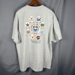 2011 College World Series T Shirt 2XL XXL Mens UVA UNC Texas Vanderbilt Florida