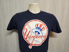 NY Yankees Adult Small Blue TShirt