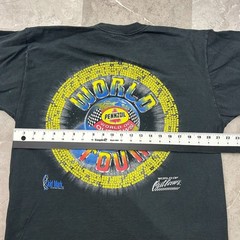 90s Vintage World Of Outlaws Graphic Tee Mens XL Dirt Track Sprint Racing Shirt