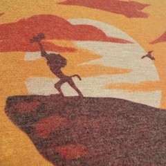 Lion King Disney Rafiki Simba Shirt Size Large