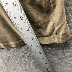 Vince Essential Crew Neck T-Shirt Mens S Pima Cotton Short Sleeve Brown