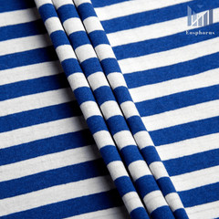 Striped TShirt Light Blue Short Sleeved Original Telnyashka Тельняшка (L)