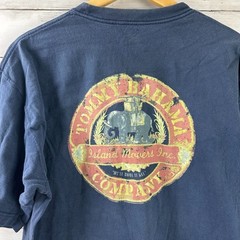 Tommy Bahama T Shirt Mens Medium Short Sleeve Blue Island Movers Cotton Crew