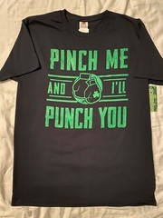 BOXING ST. PATRICK’S Day LUCKY Shamrock Irish IRELAND MEN’S New T-Shirt L@@K!