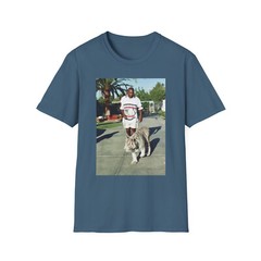 Vintage Mike Tyson Walking His Tiger T-Shirt – Boxing Legend Retro Graphic Tee