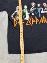 Def Leppard 2007 Tour T Shirt Men’s Size Medium Black