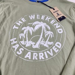 Chubbies Shirt Mens Large The Relaxer Weekend Has Arrived Long Sleeve Casual