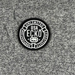 Ecko Unltd Shirt Mens 2XL Gray Marled Short Sleeve Logo Streetwear New With Tags