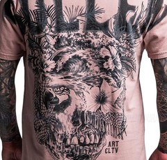 Sullen Art Collective Hidden Beauty Premium SCM8201 Short Sleeve T-shirt For Men