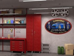 1998-02 Camaro Classic Garage Sign Wall Art Graphic Sticker